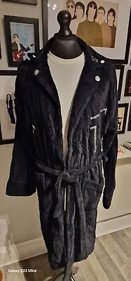 Buy RAMONES UNISEX BATHROBE: PRESIDENTIAL SEAL Biker Jacket Style (Medium-Large) • 30£