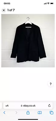 Buy Urban Outfitters Light Before Dark Blazer Size Large Black Over Jacket • 13£
