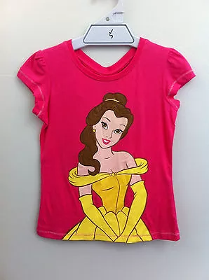 Buy Disney Princess Short Sleeve T Shirt With Bonus Hand Mirror~~bnwt~~size 7 • 5.27£