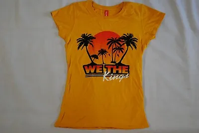 Buy We The King Beach Palm Trees Ladies Skinny T Shirt New Official Band Rare • 6.99£