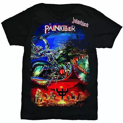 Buy Judas Priest Painkiller Rob Halford Heavy Metal Official Tee T-Shirt Mens Unisex • 17.13£
