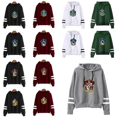 Buy Unisex Harry Potter Hogwarts Hoodie Pullover Casual Sweatshirt Loose Top Gift • 20.12£