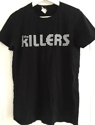Buy THE KILLERS T Shirt Black Short Sleeve Band Gildan Mens Small S • 14.95£