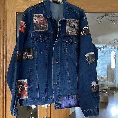 Buy Arctic Monkeys Reworked Unbranded Unofficial Cotton Denim Jacket  Size  XL • 19.99£