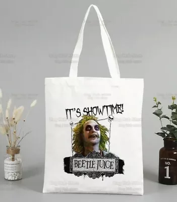 Buy Beetlejuice Movie Horror Shopping Casual Tote Shoulder Bag Unisex. New • 12.99£