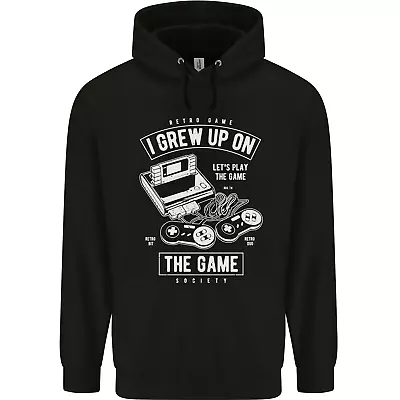 Buy I Grew Up On The Gamer Funny Gaming Mens 80% Cotton Hoodie • 24.99£