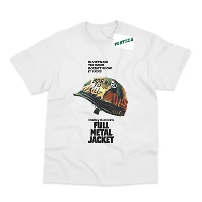 Buy Retro Movie Poster Inspired By Full Metal Jacket DTG Printed T-Shirt • 9.95£