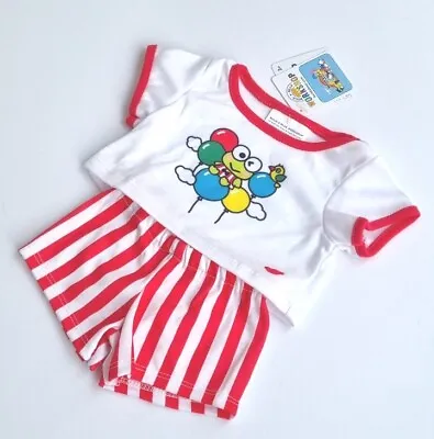 Buy Keroppi Build A Bear Hello Kitty T Shirt With Matching Shorts Clothes Pj's BNWT  • 16.99£