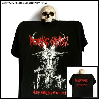 Buy ROTTING CHRIST: 'Thy Mighty Contract' Shirt (sizes S, M, L, XL & XXL - Official) • 17£