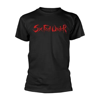 Buy SIX FEET UNDER - LOGO BLACK T-Shirt Medium • 17.13£