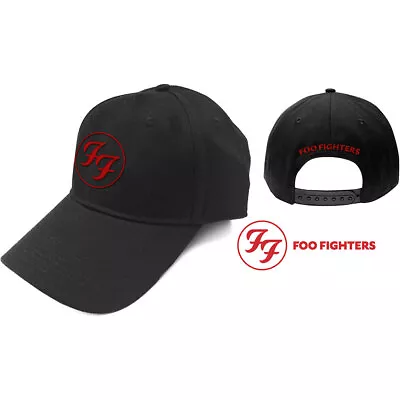 Buy Foo Fighters - Red Circle CAP - Größenverstellbar Official Merch • 21.54£