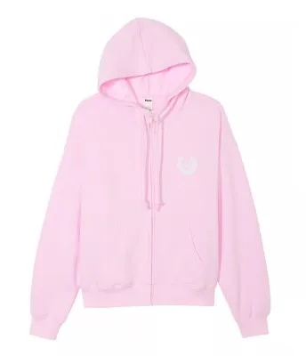 Buy Victoria’s Secret Everyday Fleece Relaxed Full-zip Hoodie Spring Orchid Size M • 43.39£