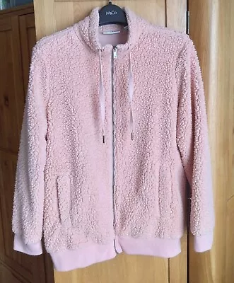 Buy Women's Denim & Co Chunky Fleece Jacket Size Large • 12£