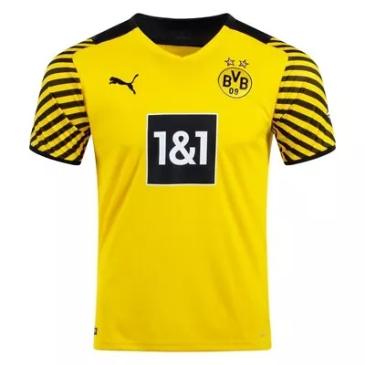 Buy Puma Borussia Dortmund Home Jersey 2021-2022 -men's T-shirt Size S • 54£
