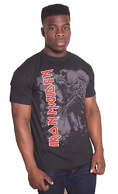 Buy Iron Maiden The Trooper Mono Piece Of Mind Official Tee T-Shirt Mens • 17.13£