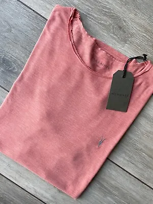 Buy All Saints Washed Marsala  Differ / Henning  Crew T-shirt Top - Small - New Tags • 18.39£