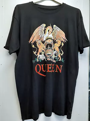 Buy Queen T Shirt Size XL New Official Freddie Mercury Logo Opera Band Rock Metal • 19£