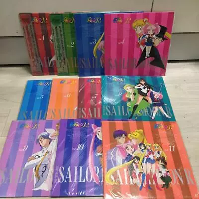 Buy Sailor Moon Laser Disc Lot Of Set Mercury Jupiter Mars Venus Chibiusa Pluto • 158.44£