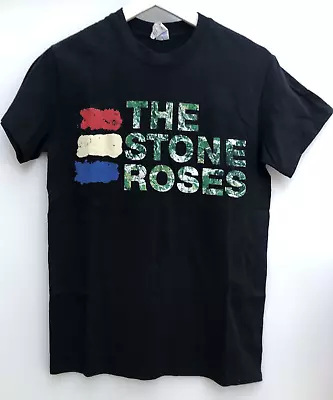 Buy THE STONE ROSES T Shirt Black Short Sleeve Band Gildan Small S • 19.95£