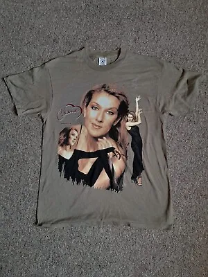 Buy Celine Dion Lets Talk About Love Tour Shirt Vintage Large • 50£