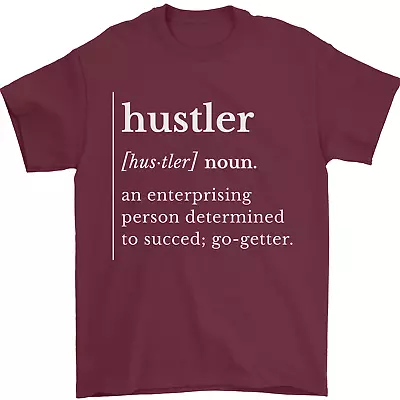 Buy Hustler Definition Hustle Mens T-Shirt 100% Cotton • 8.49£