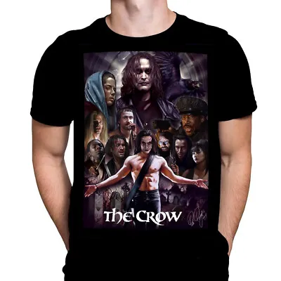 Buy THE CROW MONTAGE- Classic Gothic Action Movie - T-Shirt / Bikers • 23.95£
