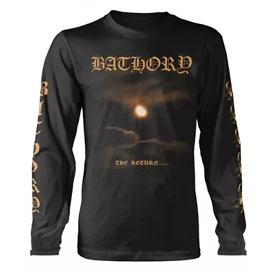 Buy Bathory 'The Return' Black Long Sleeve T Shirt - NEW • 24.99£