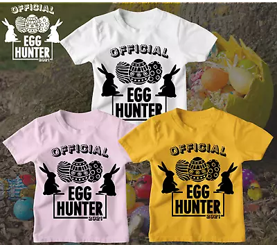 Buy Egg Hunting Kids Easter T-shirt. Easter Bunny Top For Children. Kids Easter Gift • 6.99£