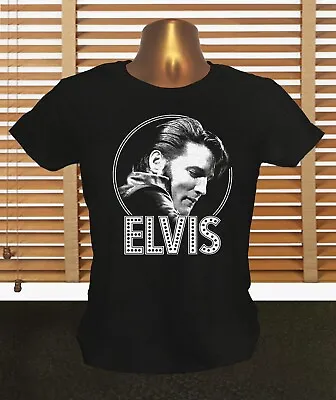 Buy Elvis Presley 1968 Comeback Special Retro - Women's Elvis Presley T Shirt • 14.99£