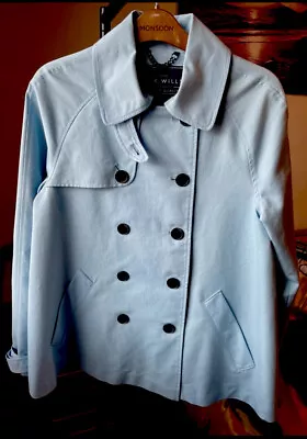 Buy Jack Wills Short Length Pea Coat Jacket Size 8 • 25£