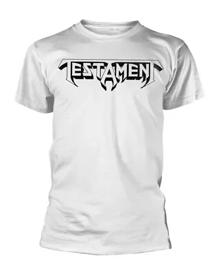 Buy Testament Bay Area Thrash White T-Shirt NEW OFFICIAL • 17.99£