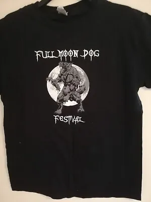 Buy Full Moon Dog Festival 2011 Shirt L Solstice Sabbath Iron Maiden Saxon Motorhead • 10£