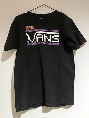 Buy Vans X Nintendo Donkey Kong Retro Design - Men's S Small Size Cotton T-Shirt • 27.59£