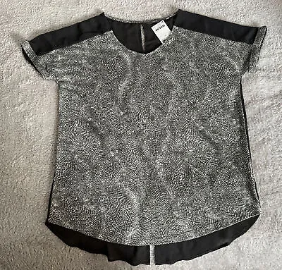 Buy BNWT Next Grey Studded Snake Print T Shirt Top - Size 10 - Brand New With Tags • 9£