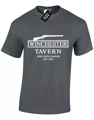 Buy Winchester Tavern Mens T Shirt Tee Shaun Of The Dead Funny Movie Inspired Design • 7.99£
