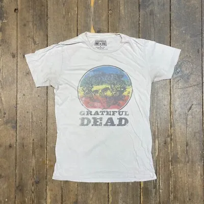 Buy Converse Grateful Dead T-Shirt 90s Graphic Short Sleeve Tee White, Mens Small • 9.60£
