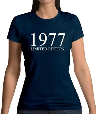 Buy Limited Edition 1977 - Womens T-Shirt - Birthday Present 47th 47 Gift Age • 13.95£