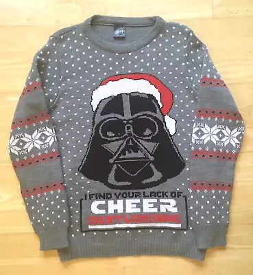 Buy Large 41  Star Wars Darth Vader Ugly Christmas Jumper Sweater Xmas By Numskull • 29.99£