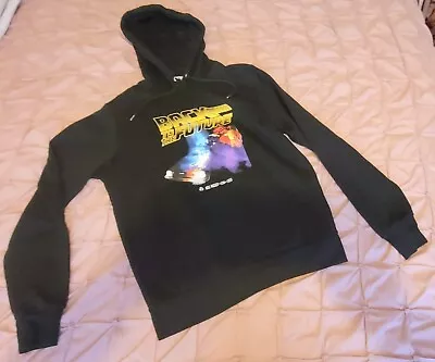 Buy Primark Back To The Future Black Hoodie Sweatshirt Size M • 5.95£