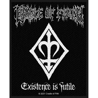 Buy CRADLE OF FILTH Standard Patch: EXISTENCE IS FUTILE: Album Official Lic Merch • 3.95£