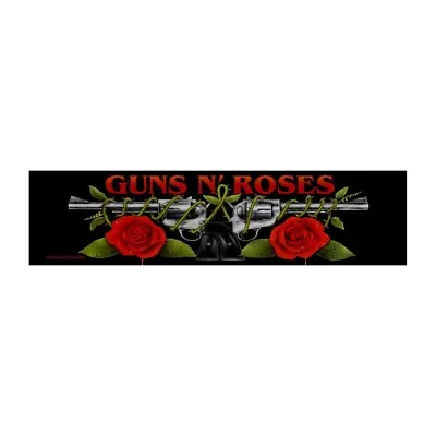 Buy GUNS N' ROSES Standard Patch: LOGO /ROSES SUPER STRIP RETAIL PACK Official Merch • 3.95£