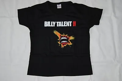 Buy Billy Talent Ii Mouth Teeth Ladies Skinny T Shirt New Official Dead Silence Iii • 6.99£