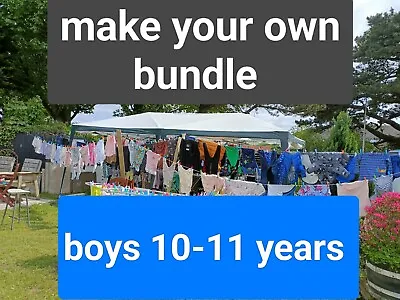 Buy 10-11 Years Boys Jumper Joggers Sweatshirt Jeans T-shirt Shorts Make A Bundle • 1.99£