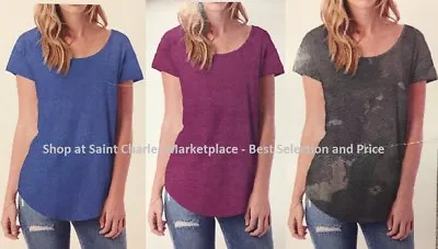 Buy Womens Alternative Apparel Crew Tee Shirt, Pick From 3 Colors And All Sizes, NWT • 9.49£