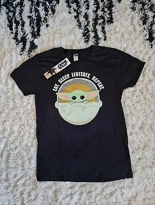Buy Mens Star Wars Baby Yoda T-shirt Size M NEW • 9.49£