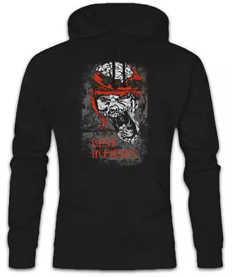Buy Rest In Pieces Hoodie Sweatshirt Zombie Zombies Cemetery City Graveyard Reaper • 40.79£