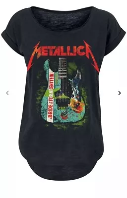 Buy Metallica Bride Of Frankenstein Guitar T-Shirt • 15£