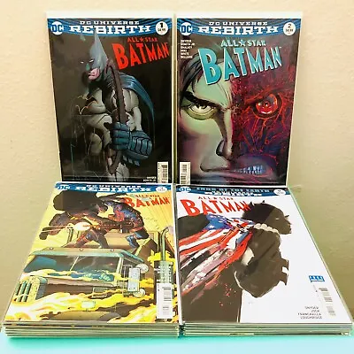 Buy All Star Batman #1-14 COMPLETE W/ #3 Jock Variant & #7 Francavilla Variant NM+ • 27.70£
