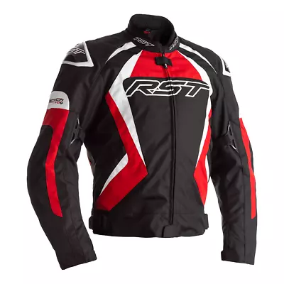 Buy RST Tractech Evo 4 CE Mens Textile Jacket - Black / Red . • 119.99£