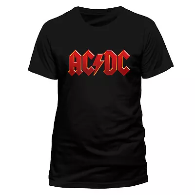 Buy AC/DC Logo Angus Young Back In Black Rock Licensed Tee T-Shirt Men • 15.99£